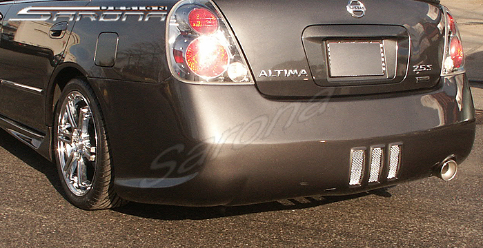 Custom Nissan Altima Rear Bumper  Sedan (2002 - 2006) - $590.00 (Part #NS-002-RB)